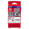 Brother TZe Extra-Strength Adhesive Laminated Labeling Tape, 0.23" x 26.2 ft, Black on White (BRTTZES211)