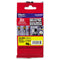Brother TZe Extra-Strength Adhesive Laminated Labeling Tape, 0.47" x 26.2 ft, Black on Yellow (BRTTZES631)
