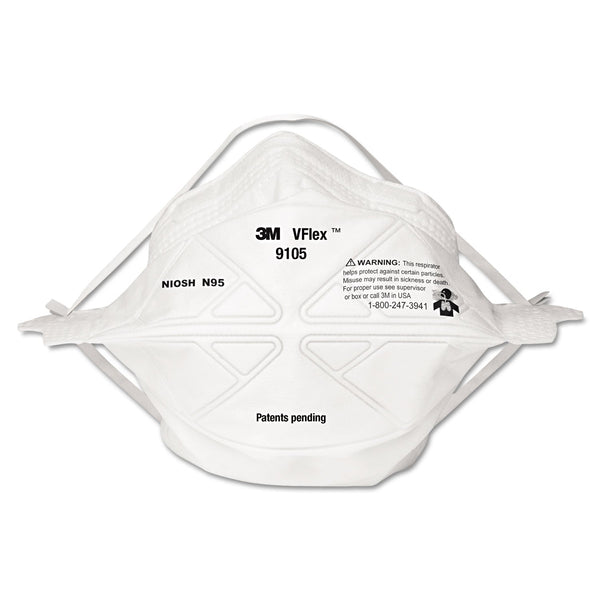 3M™ VFlex Particulate Respirator N95, Regular, 50/box (MMM9105)