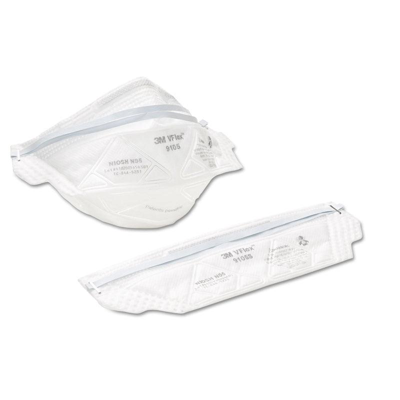 3M™ VFlex Particulate Respirator N95, Regular, 50/box (MMM9105)