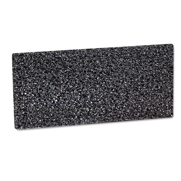 3M™ Doodlebug High-Productivity Stripping Pad, 4.63 x 10, Black, 10 Pads/Box, 4 Boxes/Carton (MMM05241CT)