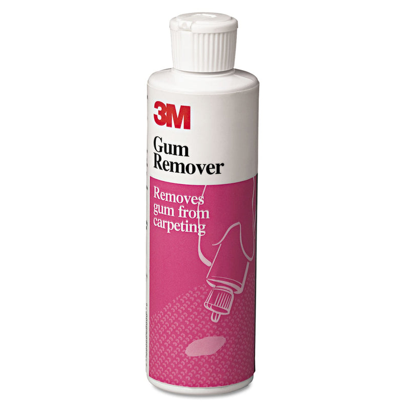 3M™ Gum Remover, Resoiling Protection, No Sticky Residue, 8 oz, 6/CT (MMM34854CT)