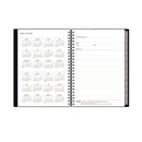 Blue Sky® Enterprise Weekly/Monthly Notes Planner, 8.63" x 5.88", Black Cover, 12-Month (Jan to Dec): 2025 (BLS131793)