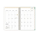 Blue Sky® Day Designer "Secret Garden Mint" Academic Year Weekly/Monthly Notes Planner, 8 x 5, 12-Month (July to June): 2024-2025 (BLS137900)