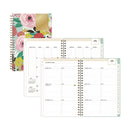 Blue Sky® Day Designer "Secret Garden Mint" Academic Year Weekly/Monthly Notes Planner, 8 x 5, 12-Month (July to June): 2024-2025 (BLS137900)