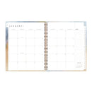 Blue Sky® One Tree Planted Andreo Weekly/Monthly Planner, Abstract Artwork, 11" x 8.5", Blue/Sand/Green Cover, 12-Month (Jan-Dec): 2025 (BLS137948)