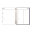 Blue Sky® Tula Weekly/Monthly Planner, Floral Artwork, 11" x 8.5", Purple/Pink/White Cover, 12-Month (Jan to Dec): 2025 (BLS143971)