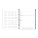 Blue Sky® Ditsy Dapple Light CYO Cover Weekly/Monthly Lesson Planner, 2024-2025, Nine Classes, Multicolor Cover, (144) 11 x 8.5 Pages (BLS132002)