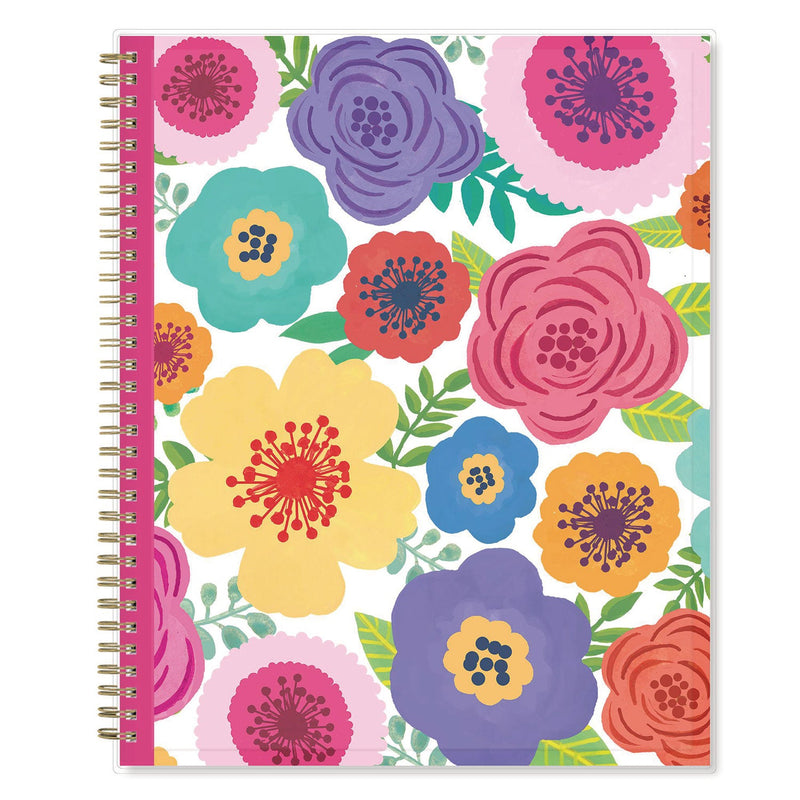 Blue Sky® Mahalo Academic Year Create-Your-Own Cover Weekly/Monthly Planner, Floral Artwork, 11 x 8.5, 12-Month (July-June): 2024-2025 (BLS100149)