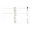 Blue Sky® Mahalo Academic Year Create-Your-Own Cover Weekly/Monthly Planner, Floral Artwork, 11 x 8.5, 12-Month (July-June): 2024-2025 (BLS100149)