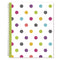 Blue Sky® Teacher Dots CYO Cover Weekly/Monthly Lesson Planner, 2024 to 2025, Nine Classes, Multicolor Cover, (144) 11 x 8.5 Pages (BLS100330)