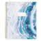 Blue Sky® Gemma Academic Year Weekly/Monthly Planner, Geode Artwork, 11 x 8.5, Blue/Purple Cover, 12-Month (July to June): 2024 to 2025 (BLS118177)