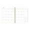Blue Sky® Gemma Academic Year Weekly/Monthly Planner, Geode Artwork, 11 x 8.5, Blue/Purple Cover, 12-Month (July to June): 2024 to 2025 (BLS118177)