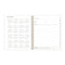 Blue Sky® Gemma Academic Year Weekly/Monthly Planner, Geode Artwork, 11 x 8.5, Blue/Purple Cover, 12-Month (July to June): 2024 to 2025 (BLS118177)