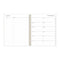Blue Sky® Gemma Academic Year Weekly/Monthly Planner, Geode Artwork, 11 x 8.5, Blue/Purple Cover, 12-Month (July to June): 2024 to 2025 (BLS118177)