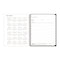 Blue Sky® Analeis Create-Your-Own Cover Weekly/Monthly Planner, Floral, 11 x 8.5, White/Black/Coral, 12-Month (July to June): 2024-2025 (BLS130606)