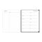 Blue Sky® Analeis Create-Your-Own Cover Weekly/Monthly Planner, Floral, 11 x 8.5, White/Black/Coral, 12-Month (July to June): 2024-2025 (BLS130606)