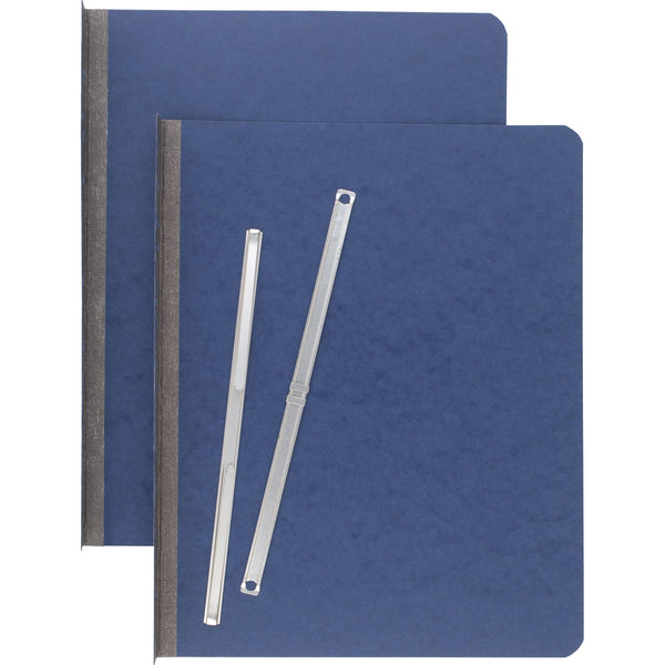 ACCO Pressboard Report Cover, Prong Clip, Letter, 3" Capacity, Dark Blue (ACC25973)