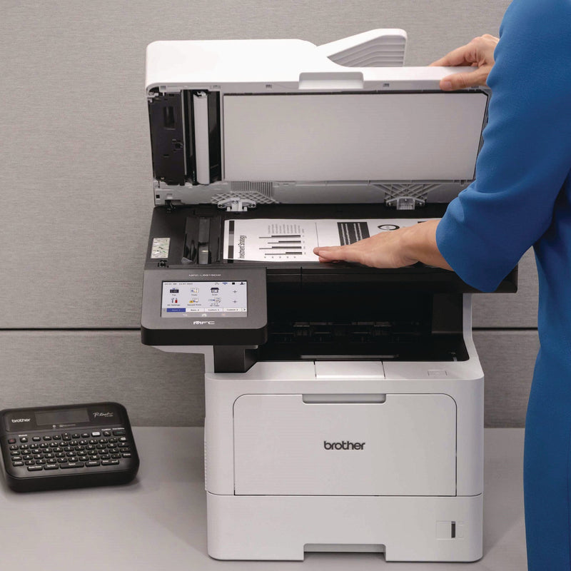 Brother MFC-L5915DW Business Monochrome AIO Laser Printer, Copy/Fax/Print/Scan (BRTMFCL5915DW)