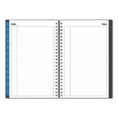 Blue Sky® Collegiate Academic Year Weekly/Monthly Planner, 8 x 5, Charcoal Gray Cover, 12-Month: July 2024 to June 2025 (BLS100139A25)
