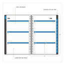 Blue Sky® Collegiate Academic Year Weekly/Monthly Planner, 8 x 5, Charcoal Gray Cover, 12-Month: July 2024 to June 2025 (BLS100139A25)