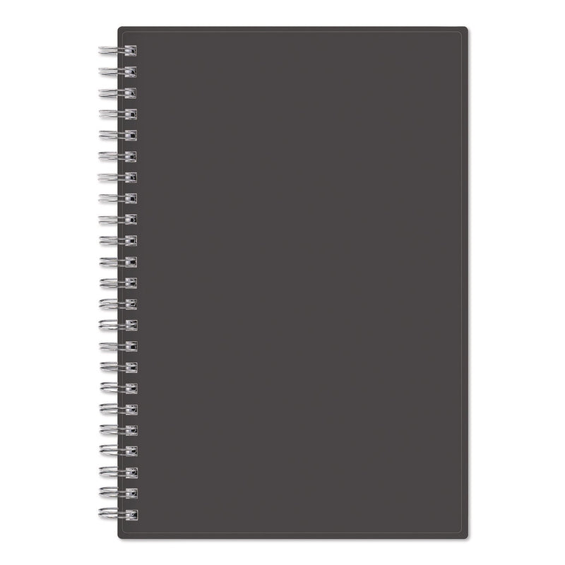 Blue Sky® Collegiate Academic Year Weekly/Monthly Planner, 8 x 5, Charcoal Gray Cover, 12-Month: July 2024 to June 2025 (BLS100139A25)