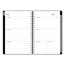 Blue Sky® Enterprise Academic Weekly/Monthly Planner, 8 x 5, Black Cover, 12-Month (July to June): 2024 to 2025 (BLS130611A25)