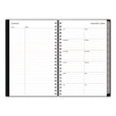 Blue Sky® Enterprise Academic Weekly/Monthly Planner, 8 x 5, Black Cover, 12-Month (July to June): 2024 to 2025 (BLS130611A25)