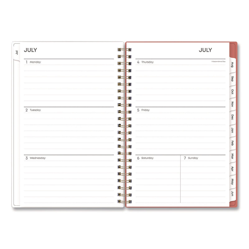 Blue Sky® Cali Create-Your-Own Cover Academic Year Weekly/Monthly Planner, Abstract Artwork, 8 x 5, 12-Month: July 2024 to June 2025 (BLS130621A25)