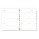 Blue Sky® Ashley G Multicolor Smoke Academic Year Weekly/Monthly Planner, Abstract Artwork, 11 x 8.5, 12-Month: July 2024 to June 2025 (BLS133681A25)
