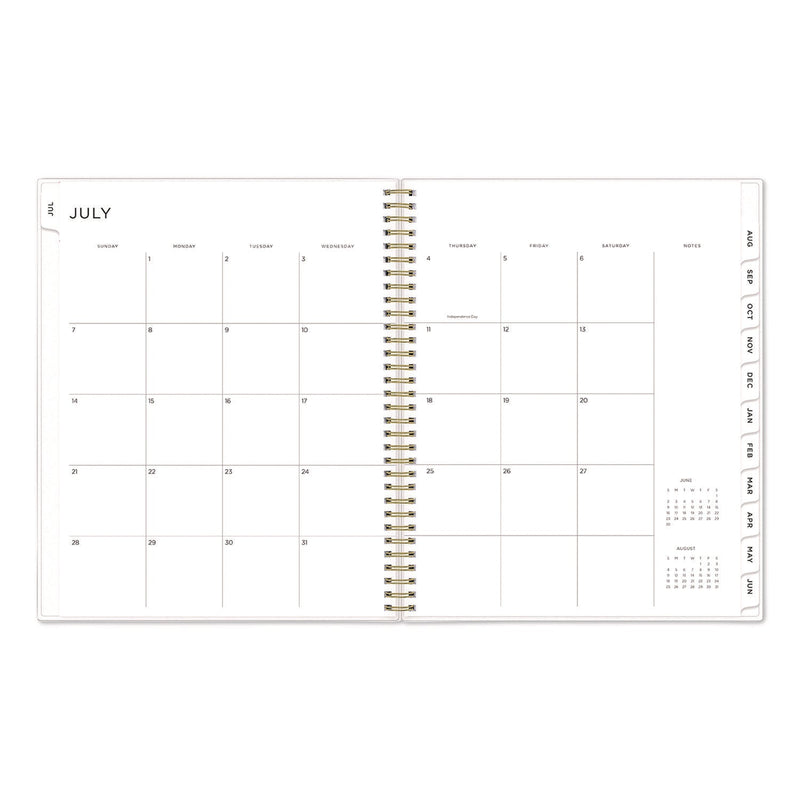 Blue Sky® Ashley G Multicolor Smoke Academic Year Weekly/Monthly Planner, Abstract Artwork, 11 x 8.5, 12-Month: July 2024 to June 2025 (BLS133681A25)