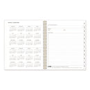 Blue Sky® Ashley G Multicolor Smoke Academic Year Weekly/Monthly Planner, Abstract Artwork, 11 x 8.5, 12-Month: July 2024 to June 2025 (BLS133681A25)