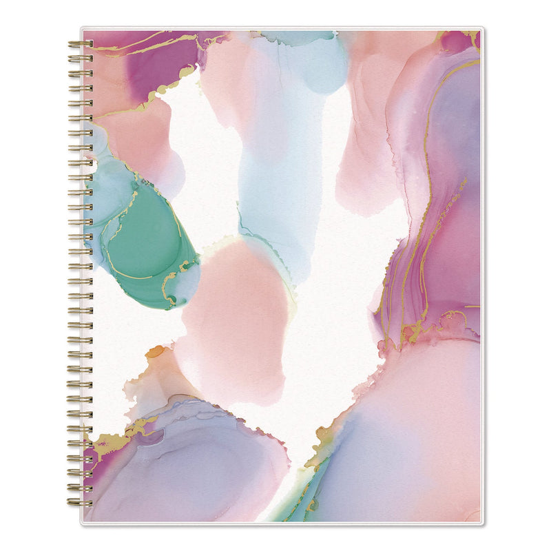 Blue Sky® Ashley G Multicolor Smoke Academic Year Weekly/Monthly Planner, Abstract Artwork, 11 x 8.5, 12-Month: July 2024 to June 2025 (BLS133681A25)