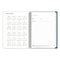 Blue Sky® Greta Academic Year Weekly/Monthly Planner, Floral Artwork, 8.63 x 5.88, Green Cover, 12-Month: July 2024 to June 2025 (BLS136482A25)