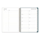 Blue Sky® Greta Academic Year Weekly/Monthly Planner, Floral Artwork, 8.63 x 5.88, Green Cover, 12-Month: July 2024 to June 2025 (BLS136482A25)