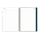 Blue Sky® Greta Academic Year Weekly/Monthly Planner, Floral Artwork, 8.63 x 5.88, Green Cover, 12-Month: July 2024 to June 2025 (BLS136482A25)