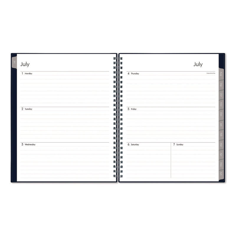 Blue Sky® Passages Academic Year Weekly/Monthly Planner, 9 x 7, Navy Blue Cover, 12-Month: July 2024 to June 2025 (BLS148675A25)