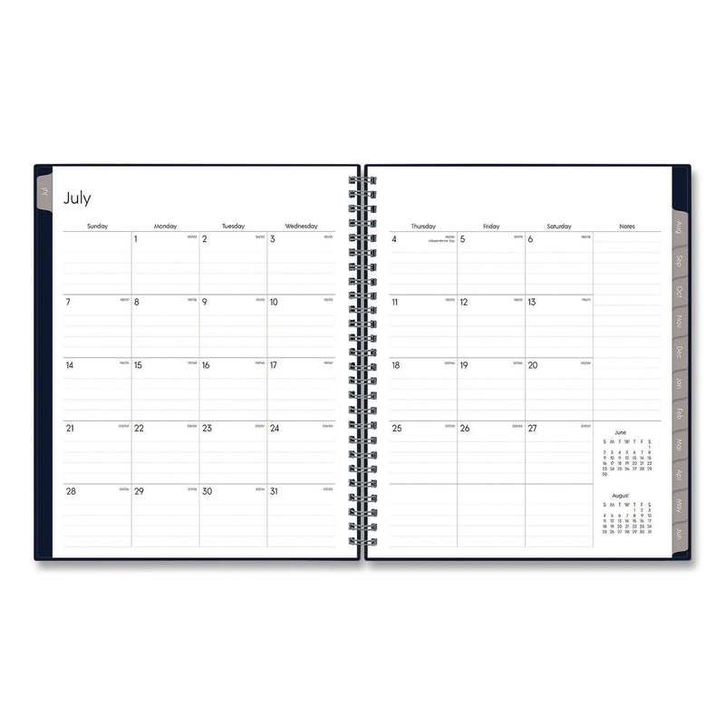 Blue Sky® Passages Academic Year Weekly/Monthly Planner, 9 x 7, Navy Blue Cover, 12-Month: July 2024 to June 2025 (BLS148675A25)