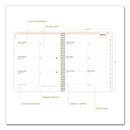 Blue Sky® Day Designer Tile Weekly/Monthly Planner, Geometric Artwork, 11 x 8.5, Blue/White Cover, 12-Month (Jan to Dec): 2025 (BLS10141125)