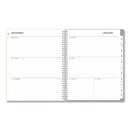 Blue Sky® Rue Du Flore Weekly/Monthly Planner, Floral Artwork, 11 x 8.5, Jade/Lavender Cover, 12-Month (Jan to Dec): 2025 (BLS10160225)