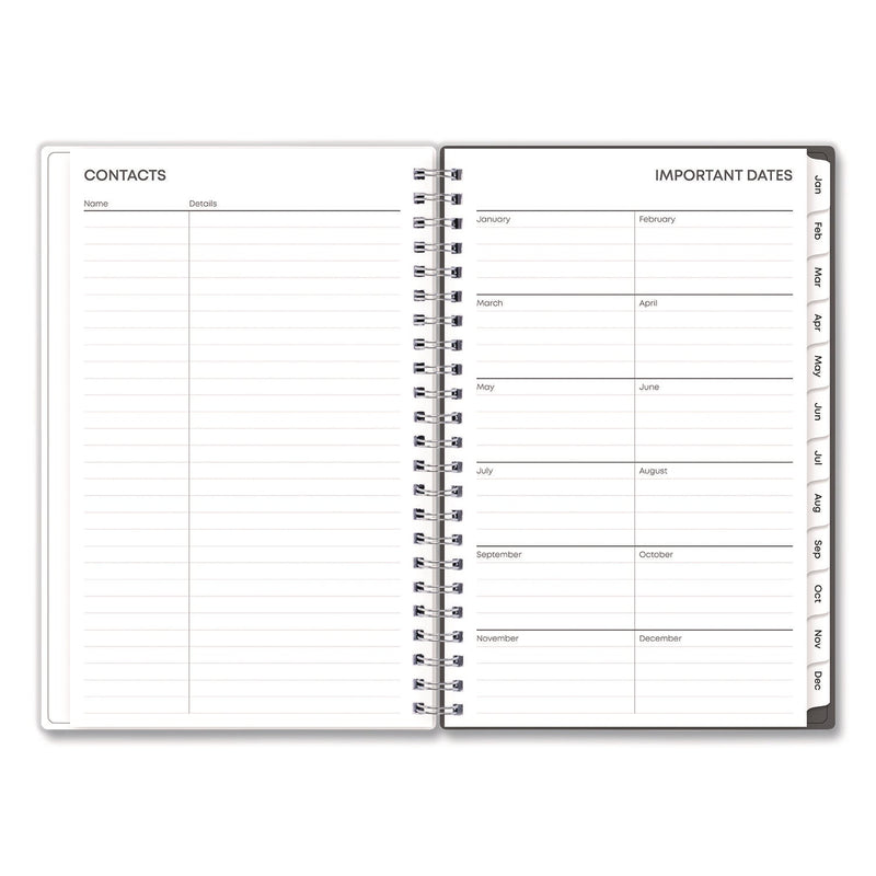 Blue Sky® Montauk Weekly/Monthly Planner, Abstract Artwork, 8 x 5, Multicolor Cover, 12-Month (Jan to Dec): 2025 (BLS13387525)