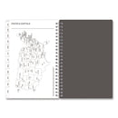 Blue Sky® Montauk Weekly/Monthly Planner, Abstract Artwork, 8 x 5, Multicolor Cover, 12-Month (Jan to Dec): 2025 (BLS13387525)