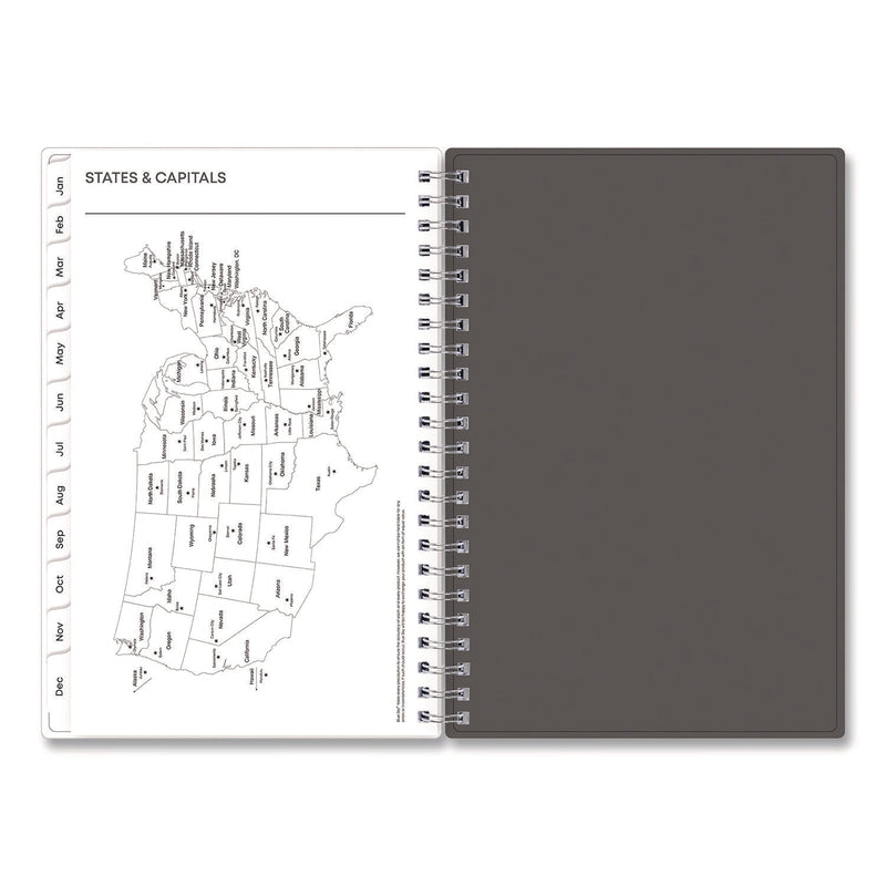 Blue Sky® Montauk Weekly/Monthly Planner, Abstract Artwork, 8 x 5, Multicolor Cover, 12-Month (Jan to Dec): 2025 (BLS13387525)