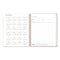 Blue Sky® Mimi Pink Weekly/Monthly Planner, Floral Artwork, 11 x 8.5, Pink/Blue/Rose Cover, 12-Month (Jan to Dec): 2025 (BLS13726425)