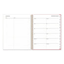 Blue Sky® Mimi Pink Weekly/Monthly Planner, Floral Artwork, 11 x 8.5, Pink/Blue/Rose Cover, 12-Month (Jan to Dec): 2025 (BLS13726425)