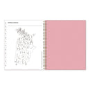 Blue Sky® Mimi Pink Weekly/Monthly Planner, Floral Artwork, 11 x 8.5, Pink/Blue/Rose Cover, 12-Month (Jan to Dec): 2025 (BLS13726425)