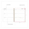 Blue Sky® Mimi Pink Weekly/Monthly Planner, Floral Artwork, 11 x 8.5, Pink/Blue/Rose Cover, 12-Month (Jan to Dec): 2025 (BLS13726425)
