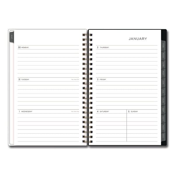 Blue Sky® Kelly Ventura Midnight Garden Weekly/Monthly Planner, Floral Artwork, 8 x 5, Multicolor Cover, 12-Month (Jan to Dec): 2025 (BLS14094625)