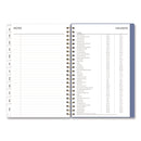 Blue Sky® Cocorrina Weekly/Monthly Planner, Pastel Paisley Artwork, 8 x 5, Blue/Pink/White Cover, 12-Month (Jan to Dec): 2025 (BLS14369425)