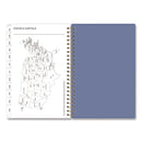 Blue Sky® Cocorrina Weekly/Monthly Planner, Pastel Paisley Artwork, 8 x 5, Blue/Pink/White Cover, 12-Month (Jan to Dec): 2025 (BLS14369425)